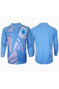 Fotbalové Dres Španělsko Brankářské Domácí Oblečení ME 2024 Dlouhý Rukáv